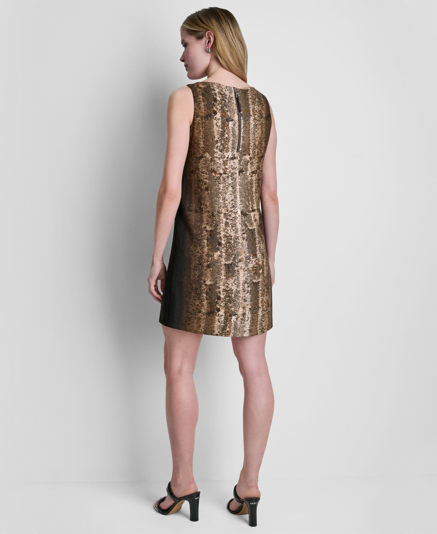 Women's Sleeveless Printed Dress