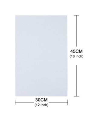 Aida Cloth 14 Count Cross Stitch Fabric White 12x18 Inch 6 Pack