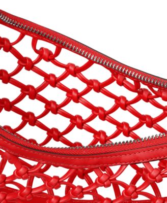 Duo Woven Small Crossbody Handbag