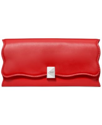 Deco Wavy Large Flap Wallet