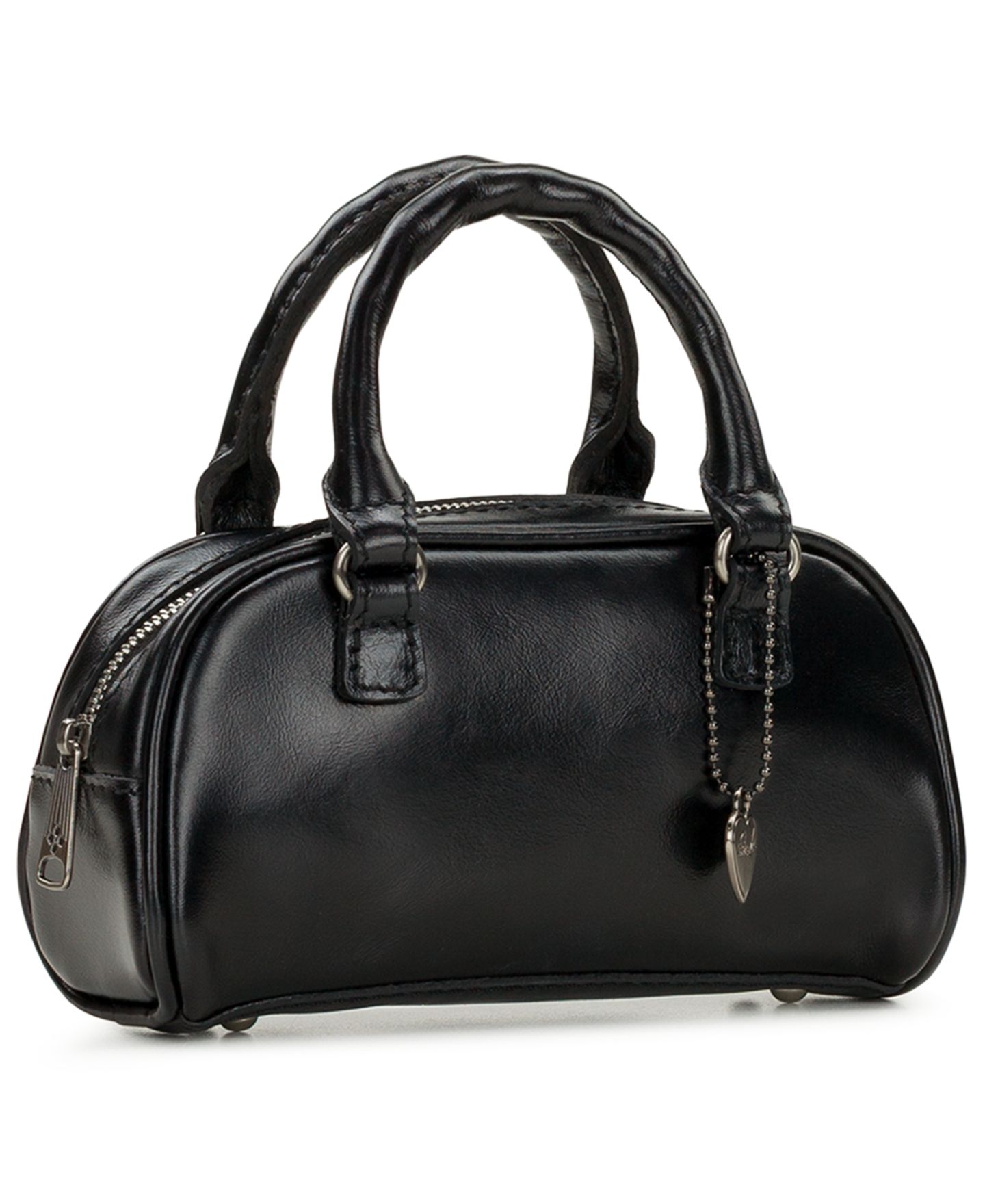 Женская сумка Patricia Nash Pomezia Mini Leather Top Handle Crossbody, цвет: Чёрный — фото 3