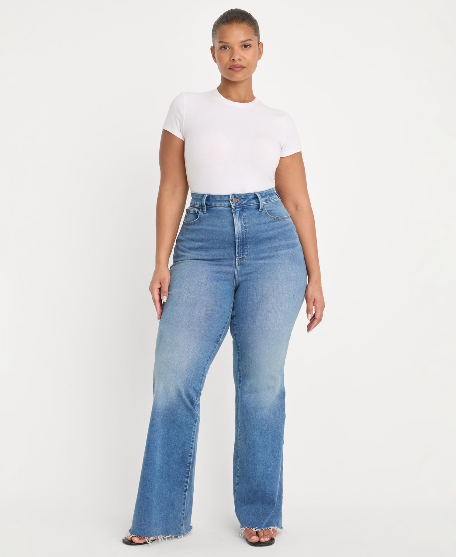 Women's Flare-Leg Mid-Rise Jeans