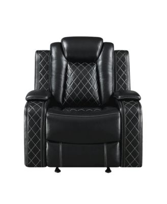 Orion II Faux Leather Glider Recliner