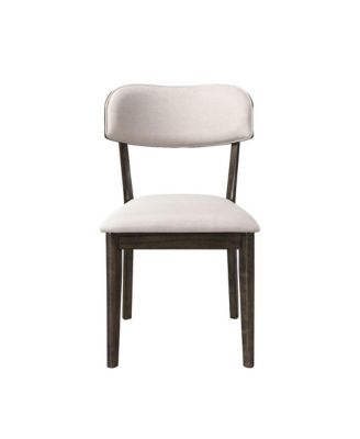 Rex Wood Upholstered Dining Chair (Set of 2)