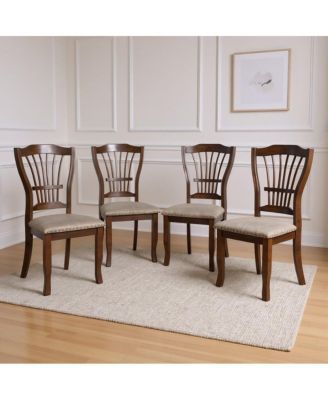 Bixby Wood Dining Chair in Espresso (Set of 4)