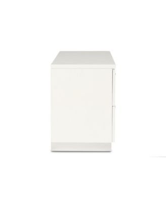 Furniture Sapphire Solid Wood 2-Drawer Nightstand