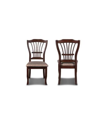 Bixby Solid Wood Dining Chairs in Espresso (Set of 2)