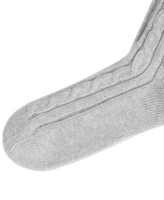 Women's Cable-Knit Socks