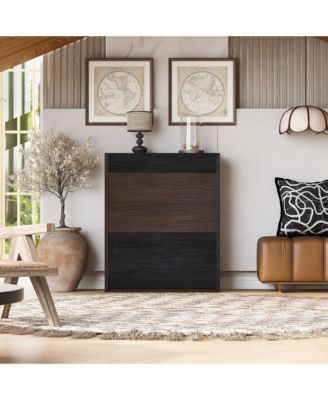 32.5-58.8in Extendable Rotating Storage Cabinet Buffet Sideboard