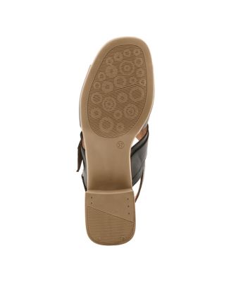 Acoliana Strappy Sandals with Buckle Closure