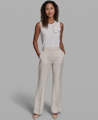Women's Wide-Leg Woven Pants