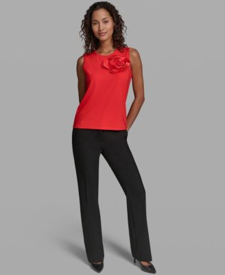 Women's Crew Neck Sleeveless Top