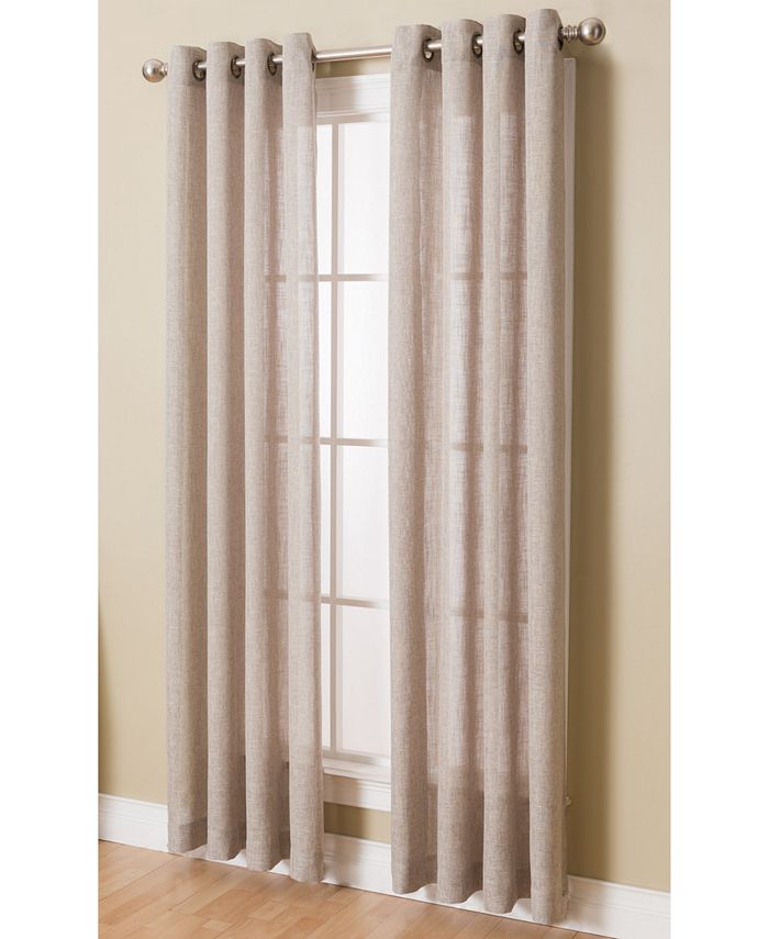 Miller Curtains Layton 50" x 108" Grommet Panel Macy's