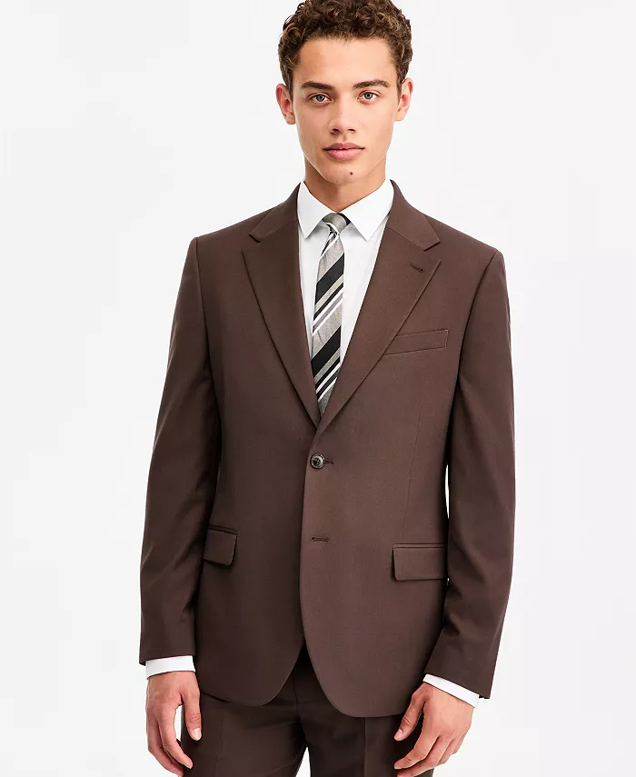 Men's Modern-Fit Stretch Fall 2-Piece Suit - thumbnail 4