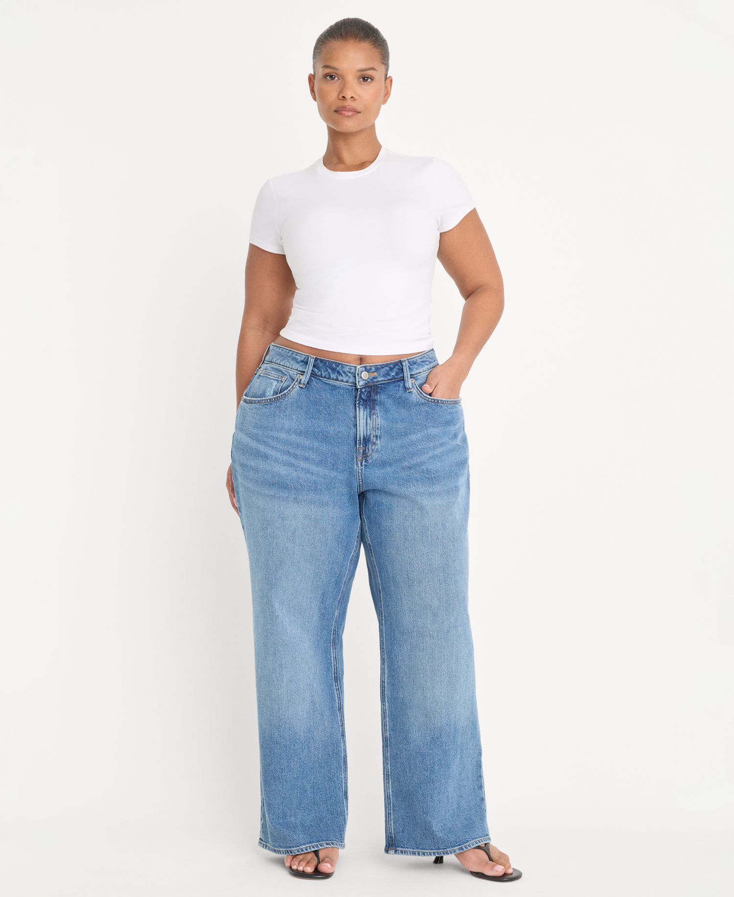 Women's Vintage Low Loose Jeans