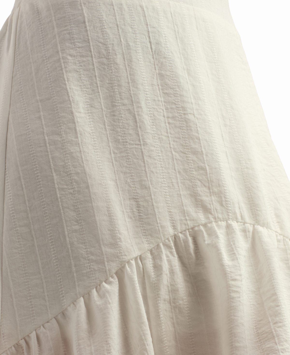 Bcx Women's Dobby Stripe High-Low Skirt