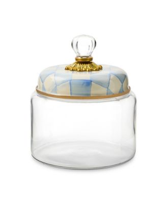 Sky Check Small Kitchen Canister