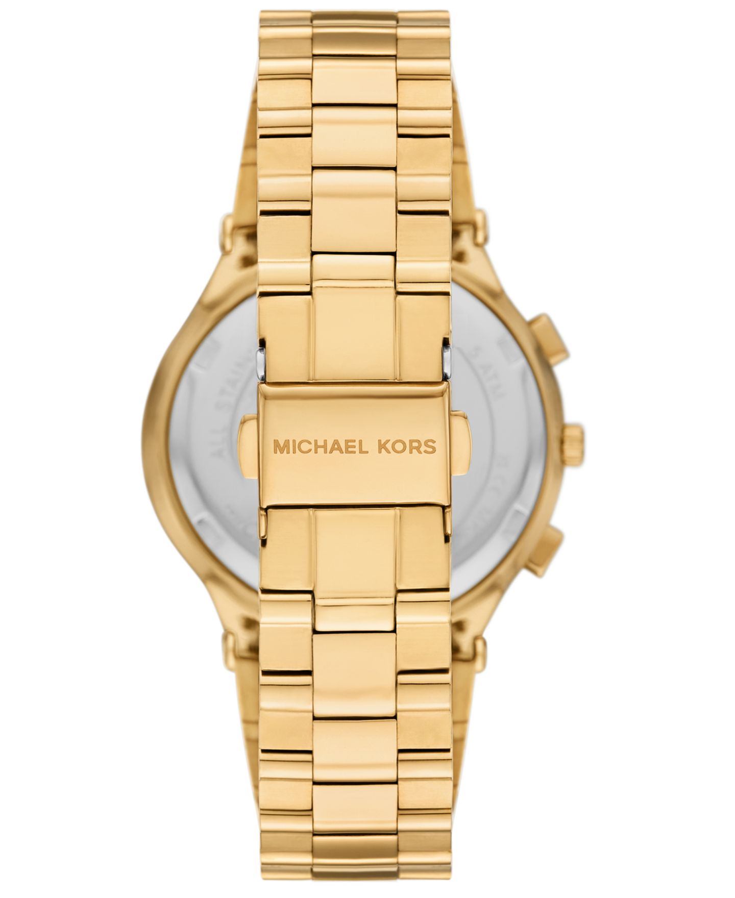 Женские часы Michael Kors Billie Quartz Chronograph Gold Stainless Steel Watch 37mm — фото 3