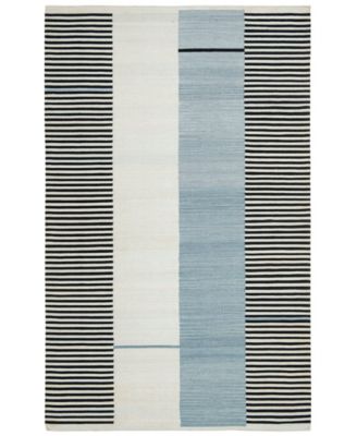 Aryn Stripe LRL7310C Slate 5' X 8' Area Rug