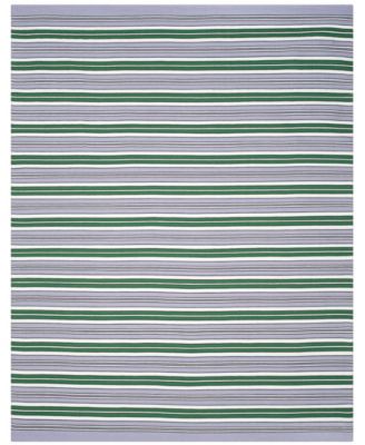 Leopold Stripe LRL2462G Lilac Outdoor Area Rug Collection