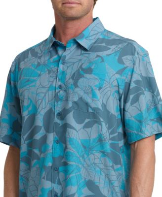 Quiksilver Men's Short-Sleeve Printed Shirt