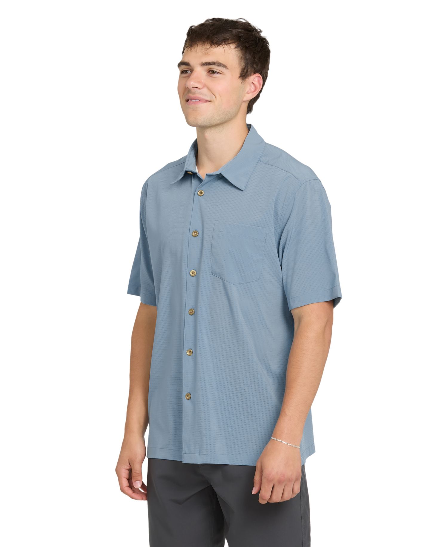 Quiksilver Men's Chaser Performance-Fabric Shirt