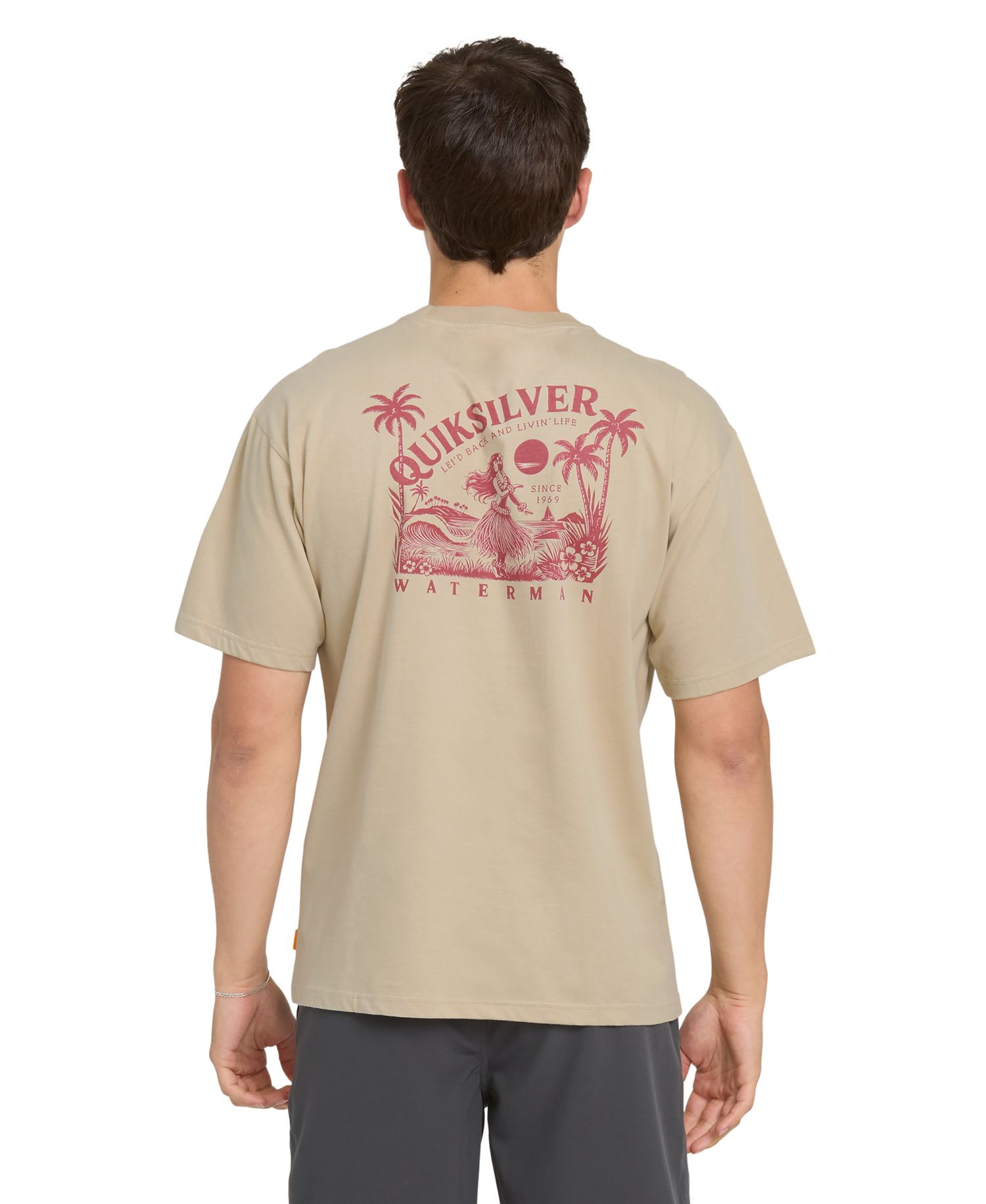 Quiksilver Men's Short-Sleeve Laid Back T-shirt