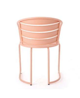 3-Piece Retro Modern Outdoor Bistro Set with Oval Table