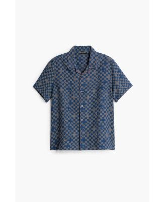 Men's checkered shirt