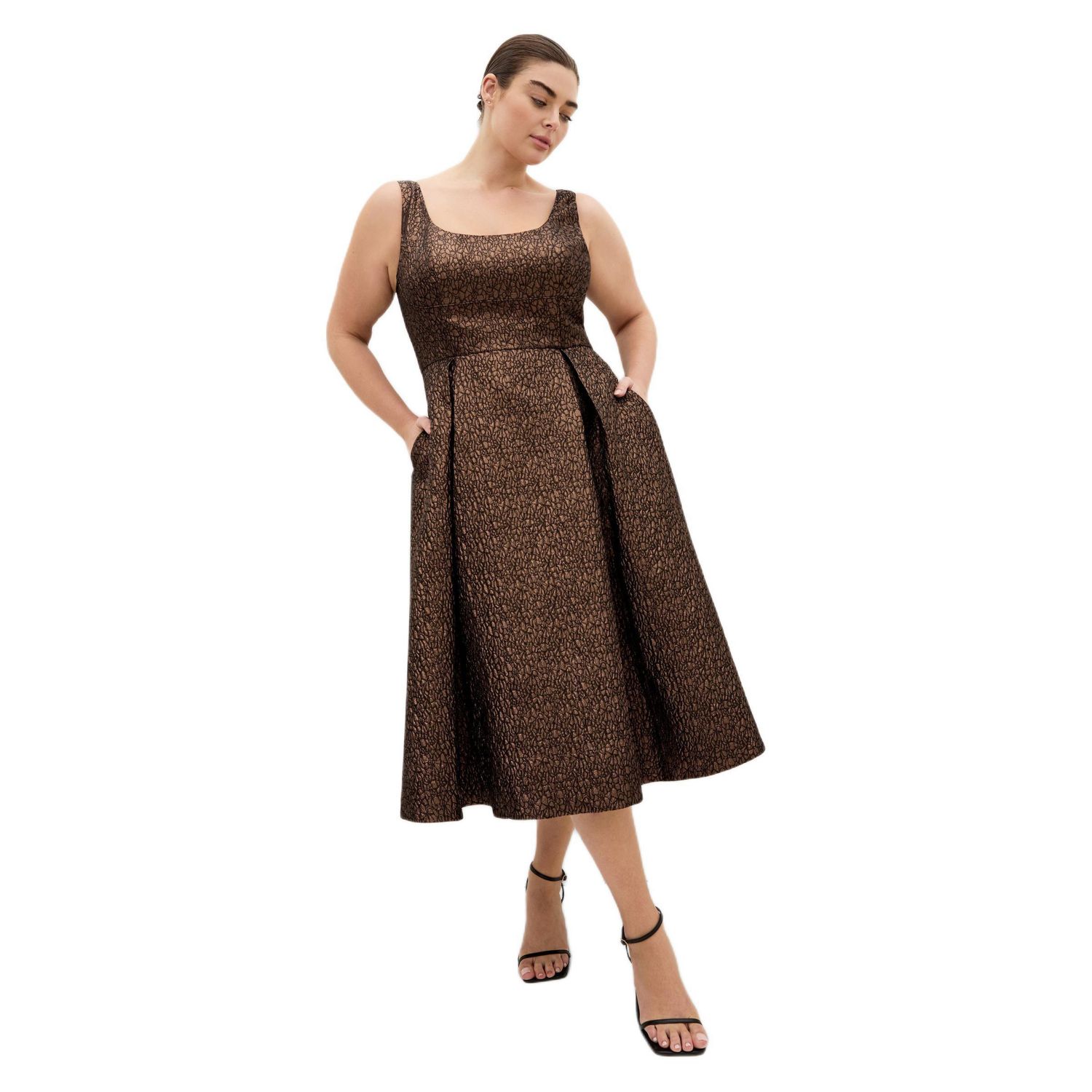 Women's Rosella Jacquard Midi Dress