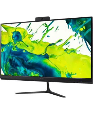 27" All-in-One Desktop AMD Ryzen 5 7430U 16GB RAM Radeon Graphics 512GB SSD Windows 11 Home Full HD Display - Black