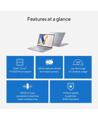 Vivobook 16 16" Laptop Intel Core i7-13620H 16GB RAM 512GB SSD Storage