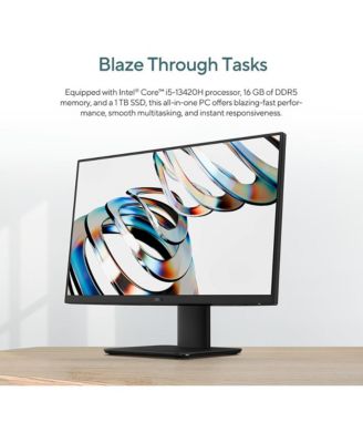 27" All-in-One Desktop Intel Core i5 13420H 16GB RAM 1TB SSD Windows 11 Home Full HD Touchscreen.