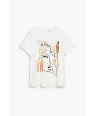 Women's T-shirt logo face