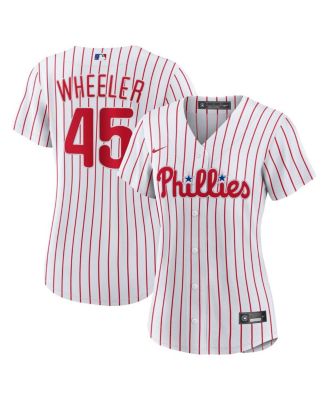 Women's Zack Wheeler White Philadelphia Phillies Home Replica Jersey