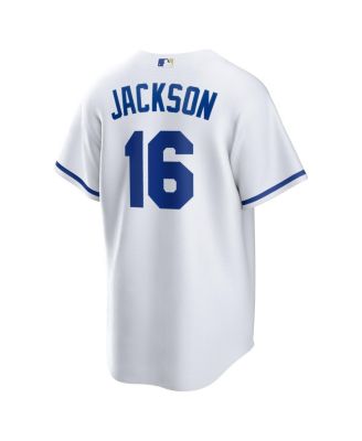 Men's Bo Jackson White Kansas City Royals Home Retired Player Replica Jersey