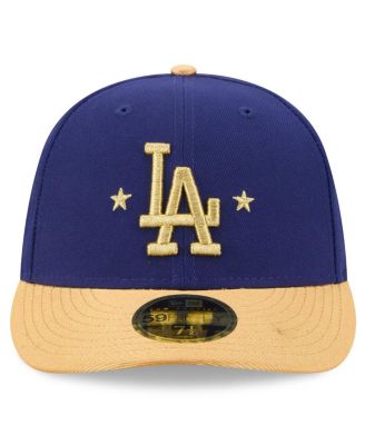Men's Royal Los Angeles Dodgers 2026 Gold Collection Low Profile 59FIFTY Fitted Hat