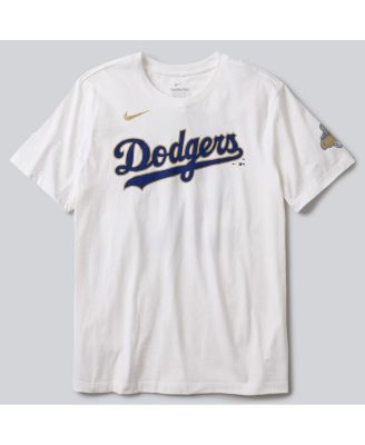 Men's Freddie Freeman White Los Angeles Dodgers 2026 Gold Collection Name & Number T-Shirt