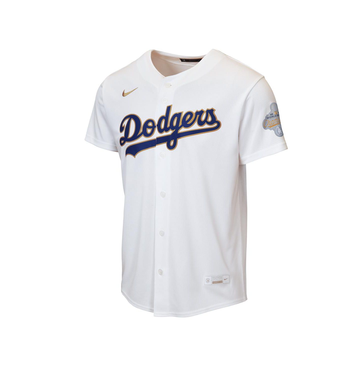Детское джерси Nike Los Angeles Dodgers 2026 Gold Collection Home Replica, White — фото 2