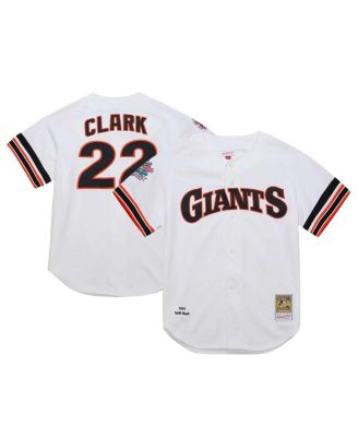 Men's Will Clark White San Francisco Giants Cooperstown Collection 1989 Authentic Jersey
