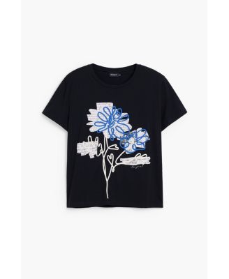 Women's Floral lace T-shirt