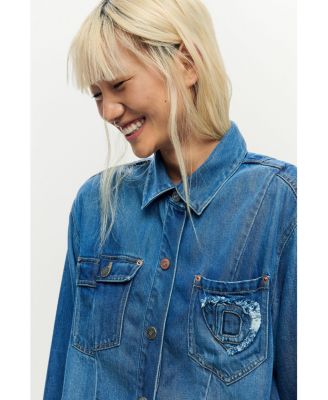 Women's Denim jacket logo
