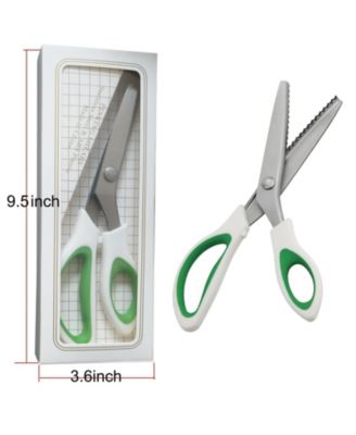 Pinking Shears Comfort Grips Zig Zag Cut Sewing Dressmaking Scissors