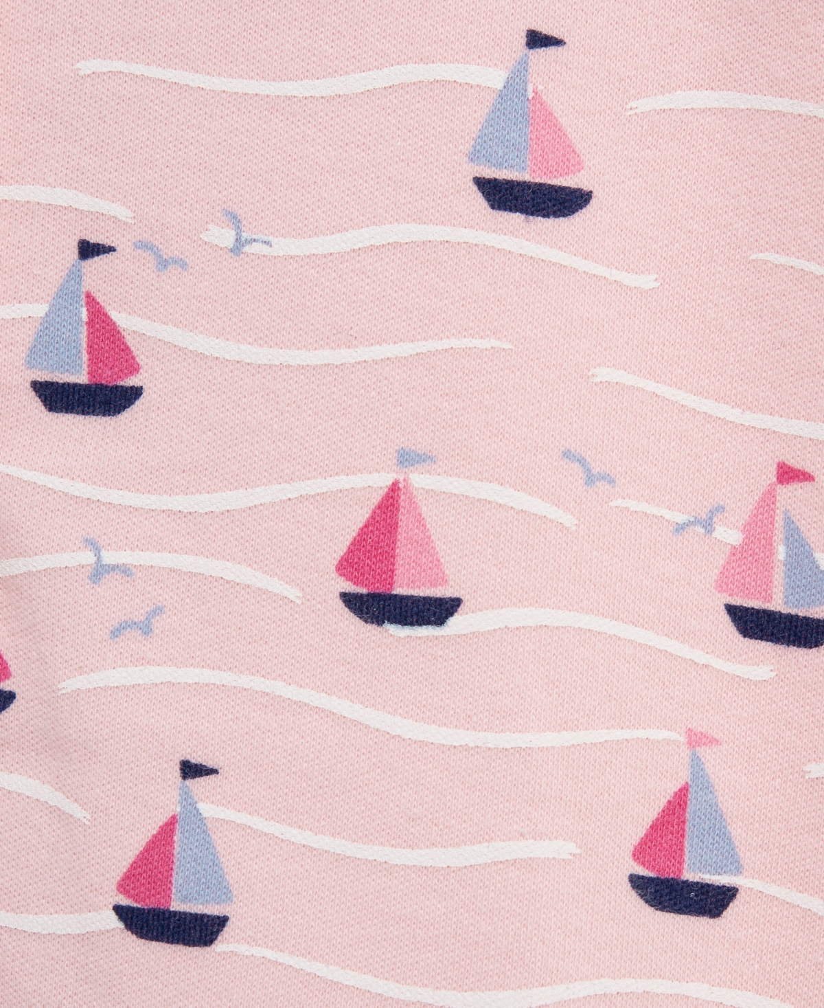 Little Me Baby Girls' Sailboats Sleeveless Rompers, 2-Pack