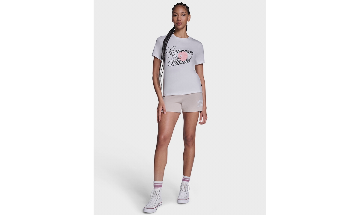 Converse Women's Athletics Script T-Shirt