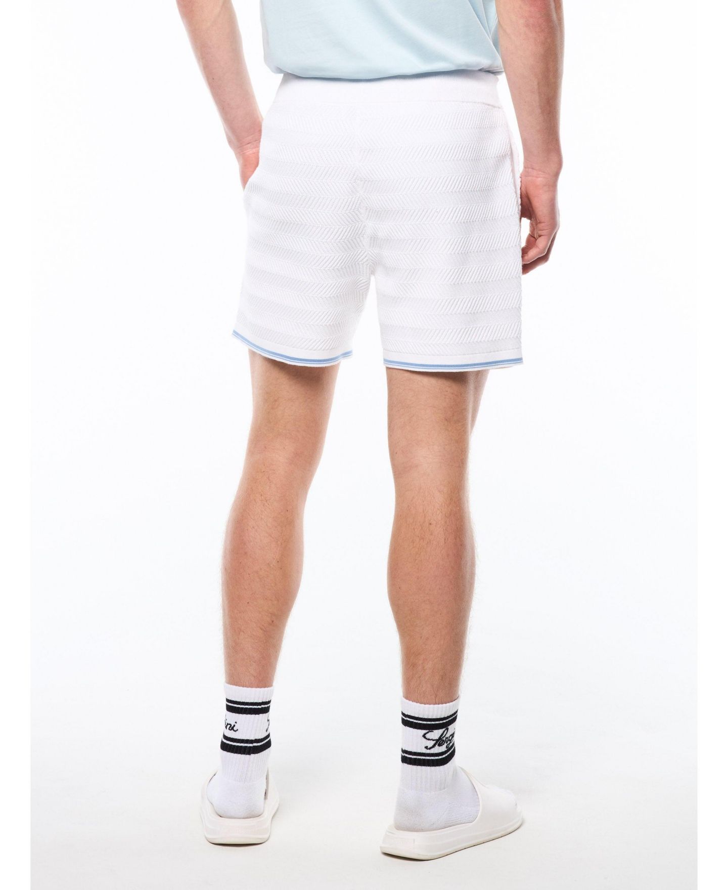 Мужские шорты Sergio Tacchini Riva Cabana Short, цвет: Яркий белый — фото 4