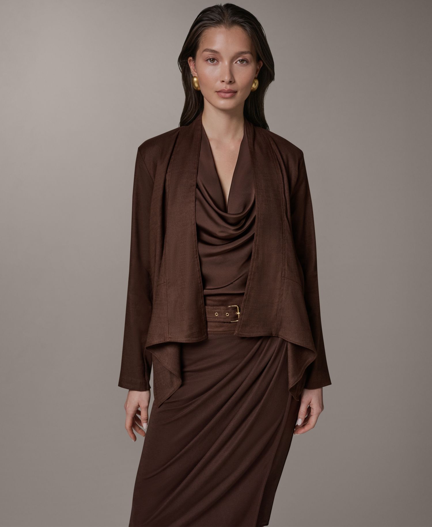 Women's Drape Front Jacket