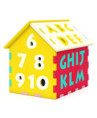 Puzzle Floor Mats with Interlocking Alphabet and Number for Kids