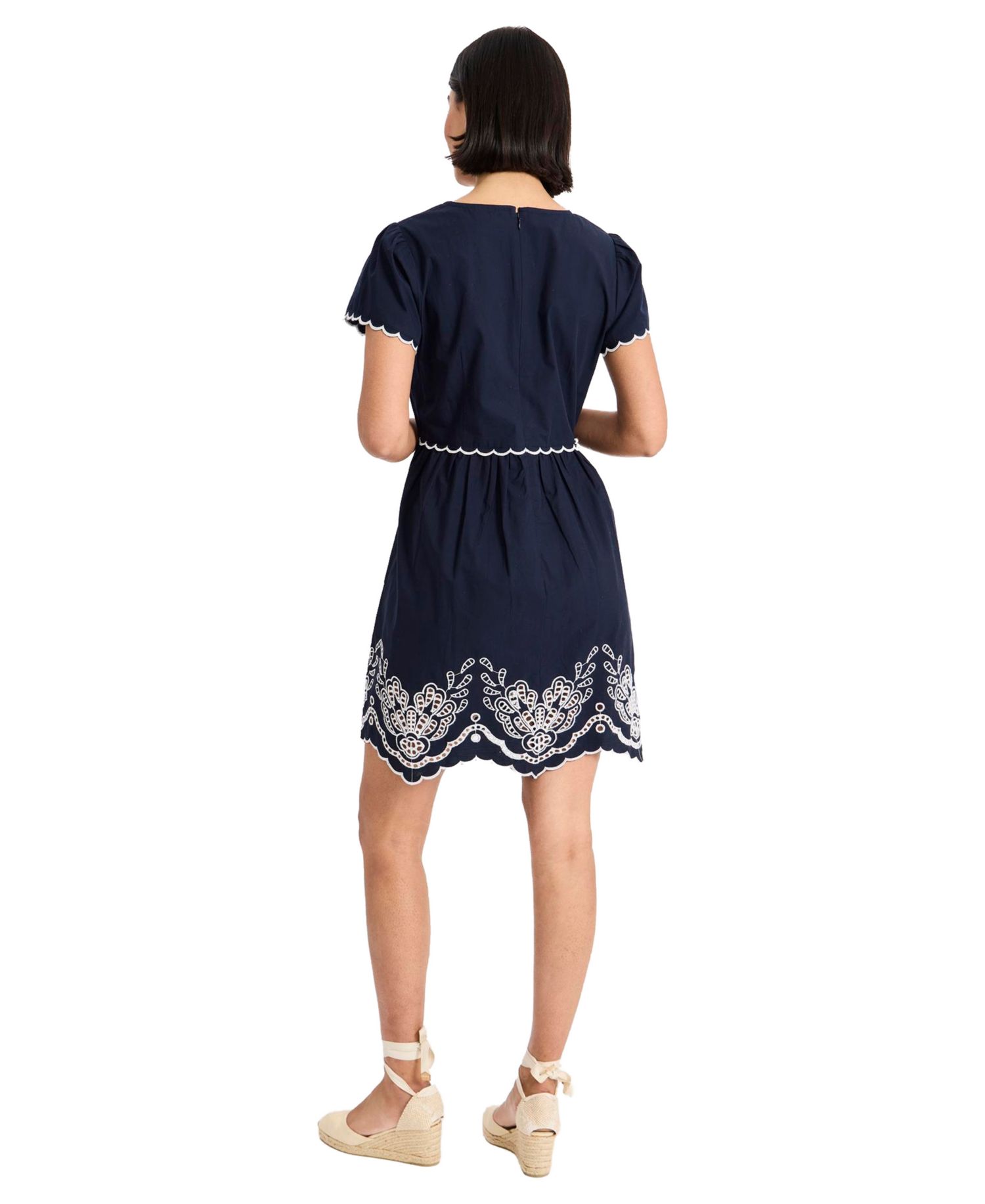 Women's Short-Sleeve Short Dress