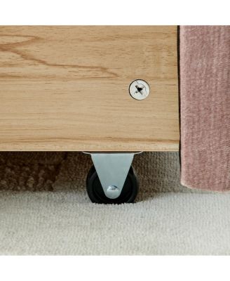 California King Upholstered Bed w/ Storage Drawer